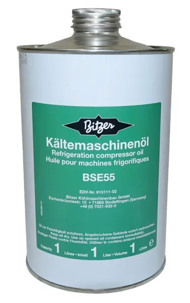 Bitzer Kältemaschinenöl BSE 55 Dose 1L 915 111 02